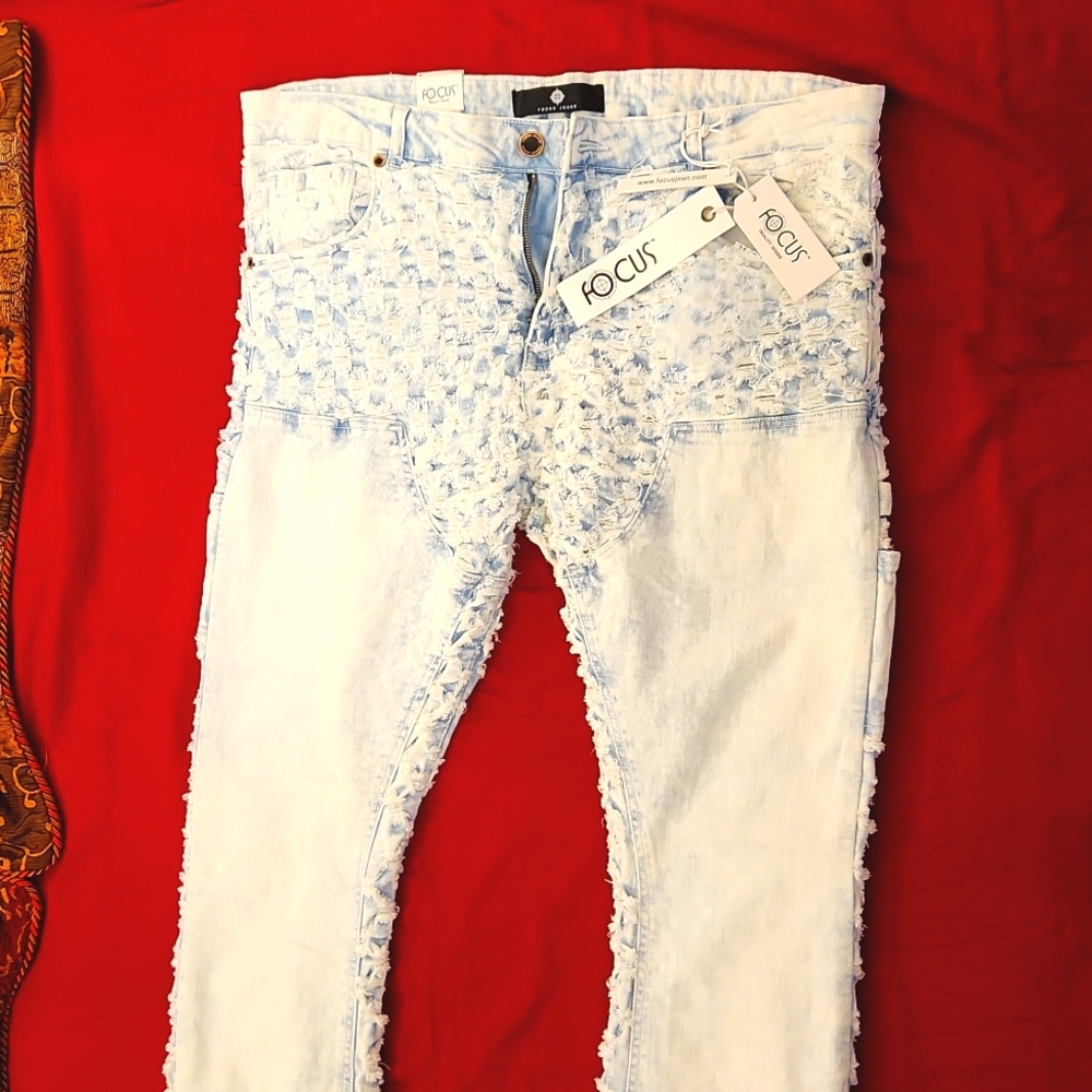 Men's Distressed Jean Pants